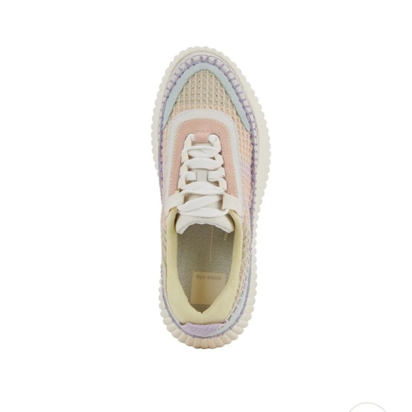 EUC Dolce Vita Dolen Crochet pastel sneaker - size 10 - Picture 10 of 10
